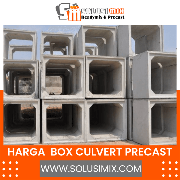Harga Box Culvert | Solusimix ReadyMix & Precast